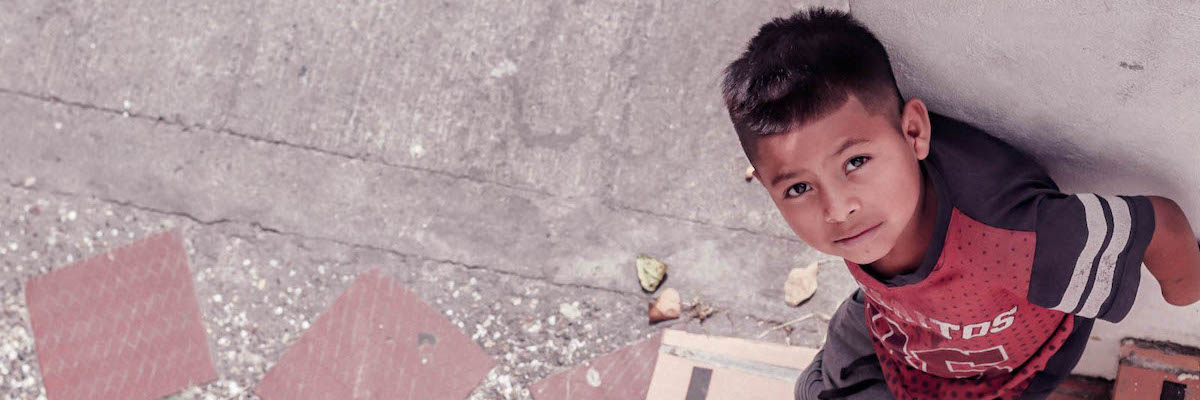 Child in need in Medellin