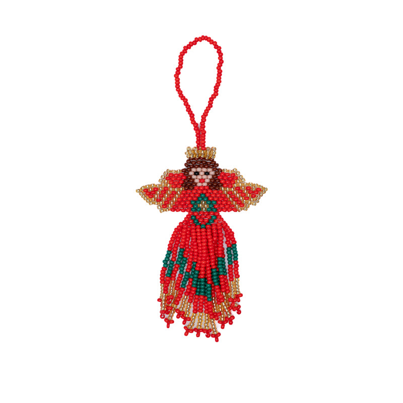 Angel Ornament, Red