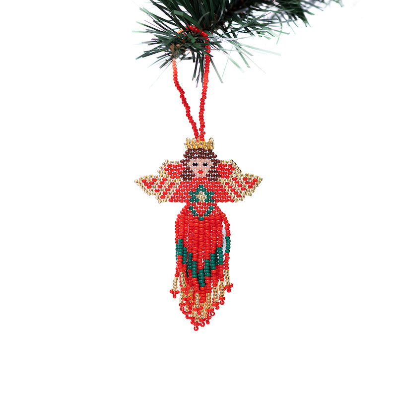 Angel Ornament, Red